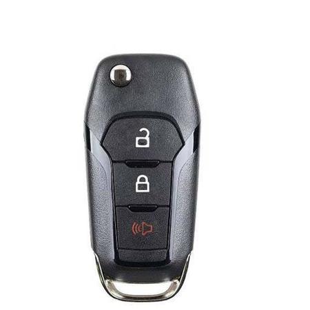 SOLIDKEYS SolidKeys: Ford OEM Replacement Flip Key 3 Button SLD-SK-FOR-405-FLIP